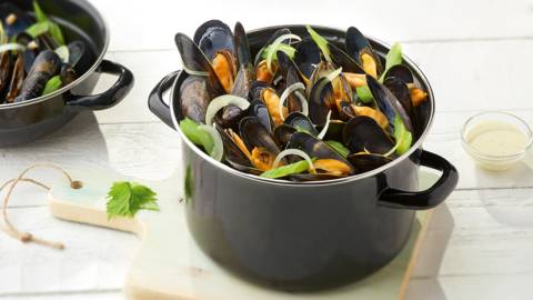 Moules nature