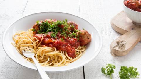 Boulettes italiennes à la sauce tomate