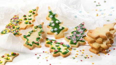Biscuits de Noël décorés