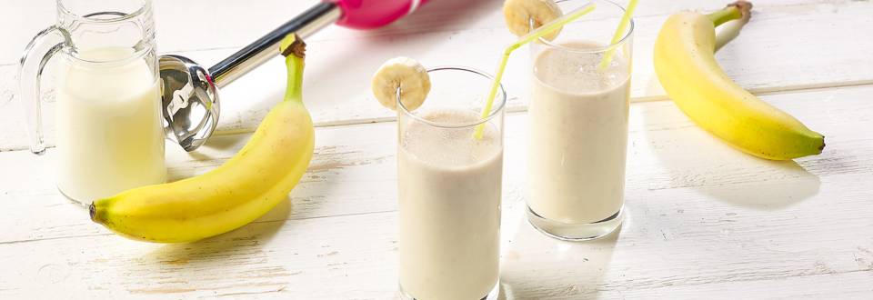 Milk-shake maigre à la banane